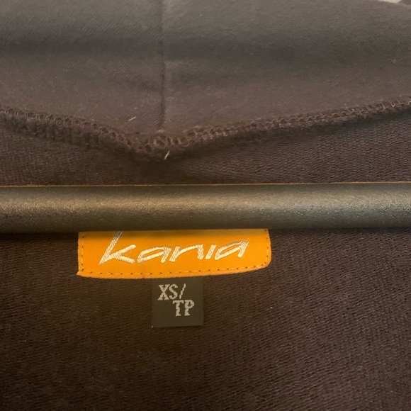 Kania extra small rich dark brown wrap around coat - Picture 3 of 3